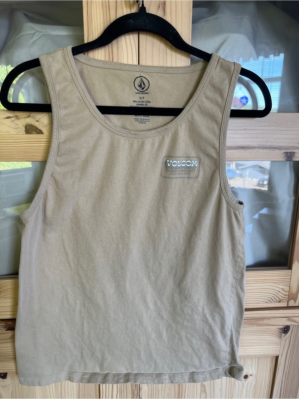 Volcom Brown Chest Logo Tee